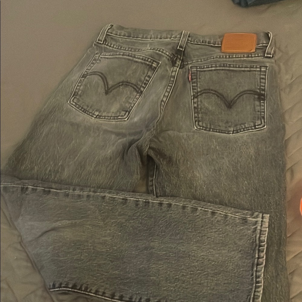 Levi's Gray Relaxed Jeans Classic Style